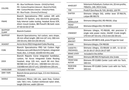 Bianchi Specialissima Pro