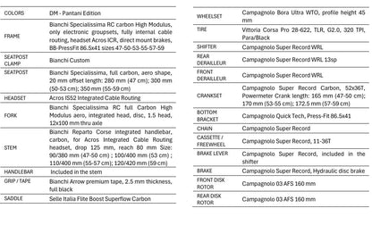 Bianchi Specialissima RC